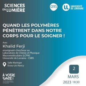 Quand les polymères pénètrent notre corps pour le soigner !